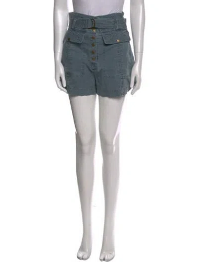 Pre-owned Ulla Johnson Mini Shorts In Blue