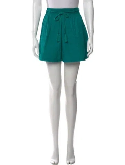 Pre-owned Ulla Johnson Mini Shorts In Blue