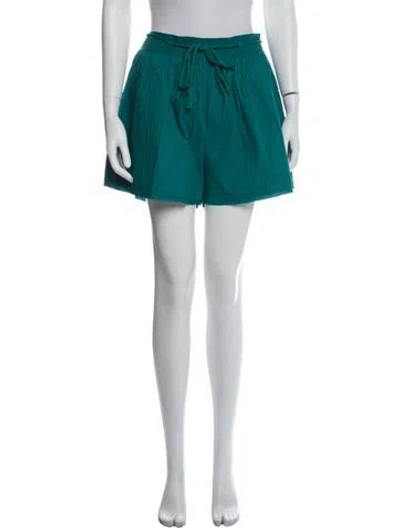 Pre-owned Ulla Johnson Mini Shorts In Blue