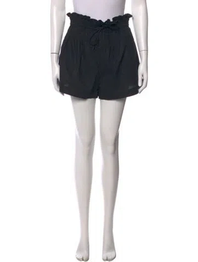 Pre-owned Ulla Johnson Mini Shorts In Blue
