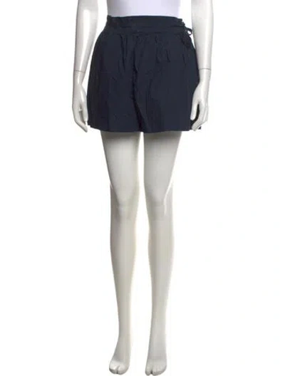 Pre-owned Ulla Johnson Mini Shorts In Blue