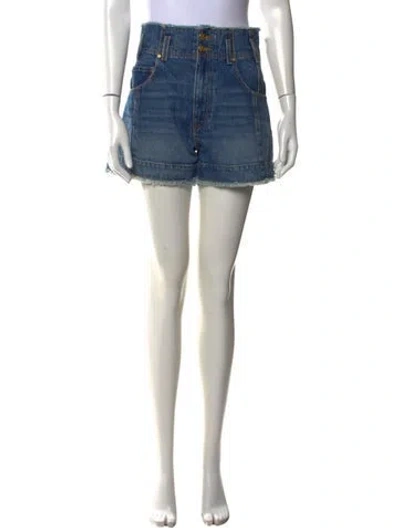 Pre-owned Ulla Johnson Mini Shorts In Blue