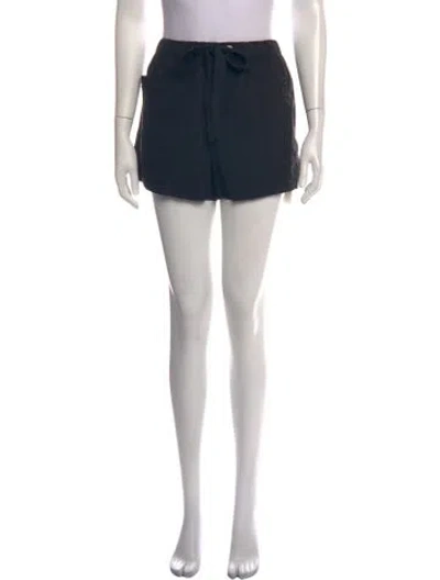 Pre-owned Ulla Johnson Mini Shorts In Blue