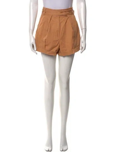 Pre-owned Ulla Johnson Mini Shorts In Brown