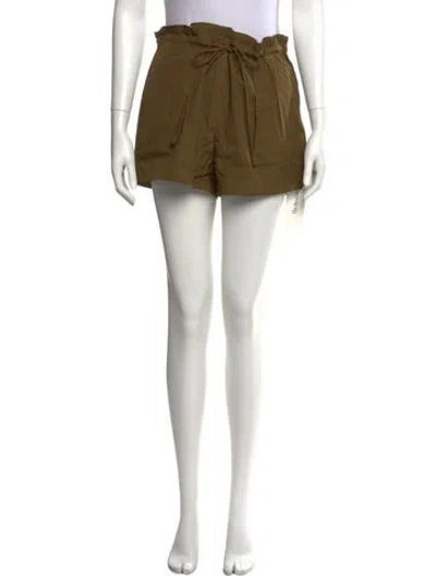Pre-owned Ulla Johnson Mini Shorts In Green