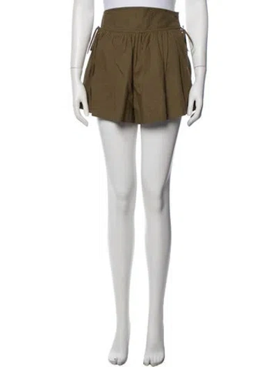 Pre-owned Ulla Johnson Mini Shorts In Green