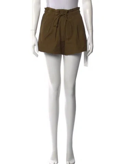 Pre-owned Ulla Johnson Mini Shorts In Green
