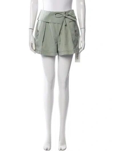 Pre-owned Ulla Johnson Mini Shorts In Green
