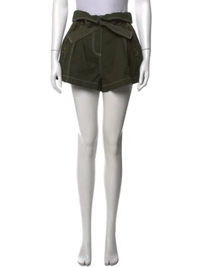 Pre-owned Ulla Johnson Mini Shorts In Green