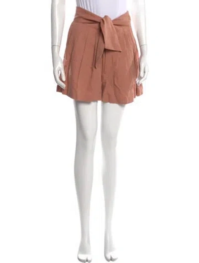 Pre-owned Ulla Johnson Mini Shorts In Neutral