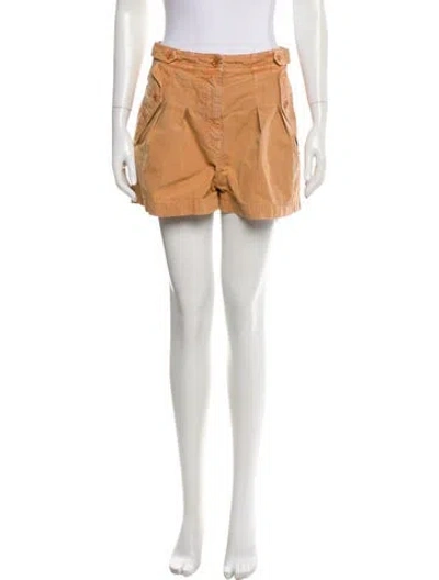 Pre-owned Ulla Johnson Mini Shorts In Neutral