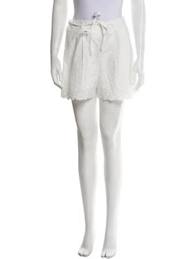 Pre-owned Ulla Johnson Mini Shorts In Neutral