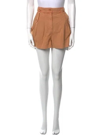 Pre-owned Ulla Johnson Mini Shorts In Neutral