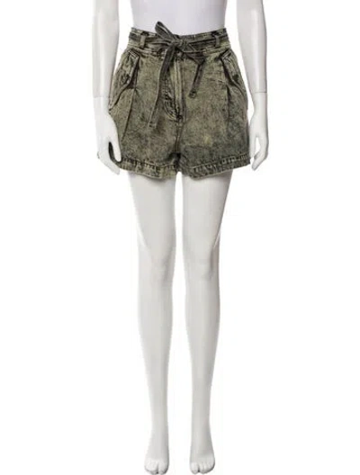Pre-owned Ulla Johnson Mini Shorts In Neutral