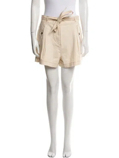 Pre-owned Ulla Johnson Mini Shorts In Neutral