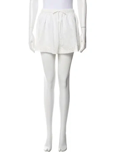 Pre-owned Ulla Johnson Mini Shorts In Neutral