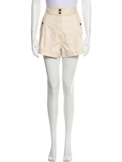 Pre-owned Ulla Johnson Mini Shorts In Neutral