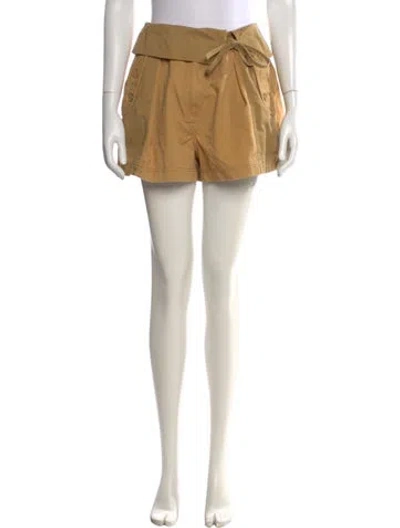 Pre-owned Ulla Johnson Mini Shorts In Neutral