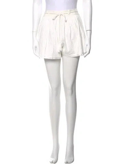 Pre-owned Ulla Johnson Mini Shorts In Neutral