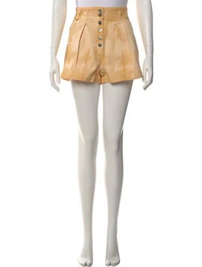 Pre-owned Ulla Johnson Mini Shorts In Neutral