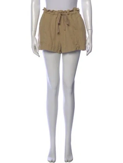 Pre-owned Ulla Johnson Mini Shorts In Neutral