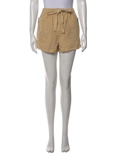 Pre-owned Ulla Johnson Mini Shorts In Neutral