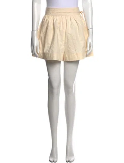 Pre-owned Ulla Johnson Mini Shorts In Neutral