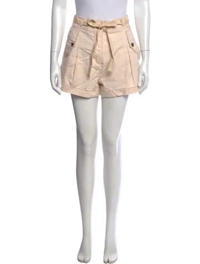 Pre-owned Ulla Johnson Mini Shorts In Neutral