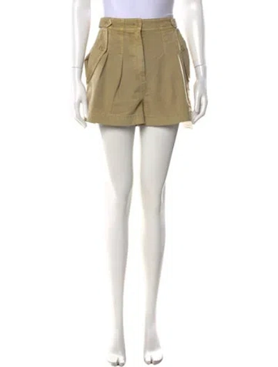 Pre-owned Ulla Johnson Mini Shorts In Neutral