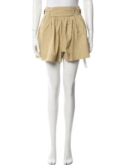 Pre-owned Ulla Johnson Mini Shorts In Neutral