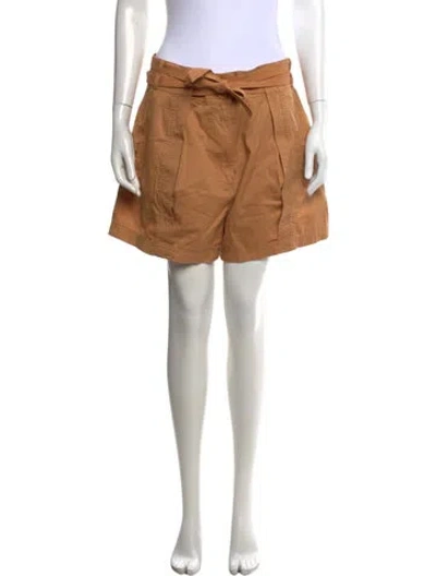 Pre-owned Ulla Johnson Mini Shorts In Neutral