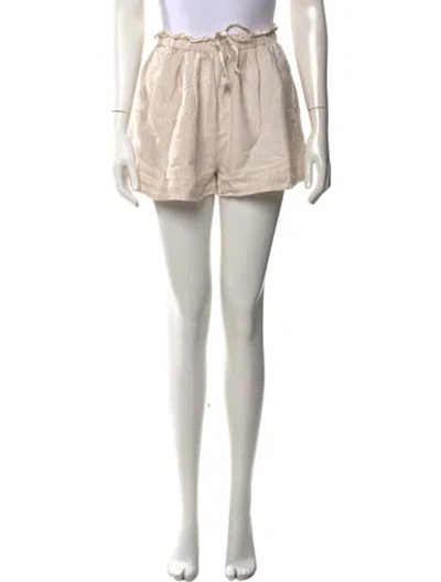 Pre-owned Ulla Johnson Mini Shorts In Neutrals