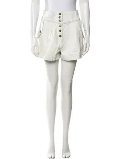 Pre-owned Ulla Johnson Mini Shorts In Neutrals