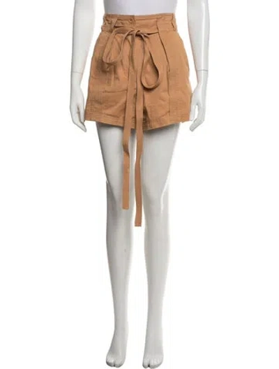 Pre-owned Ulla Johnson Mini Shorts In Neutrals