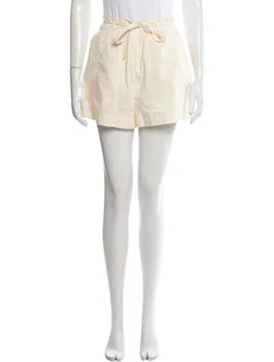 Pre-owned Ulla Johnson Mini Shorts In Neutrals