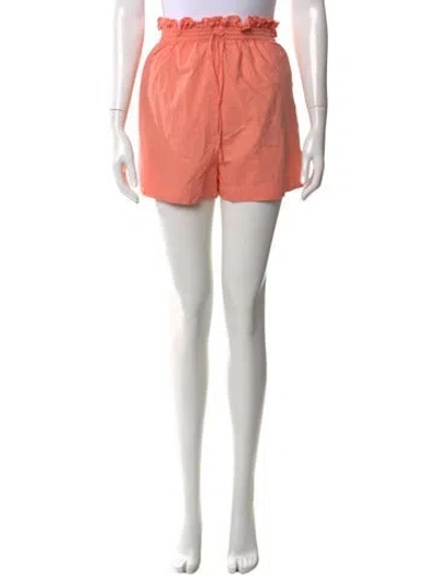 Pre-owned Ulla Johnson Mini Shorts In Orange