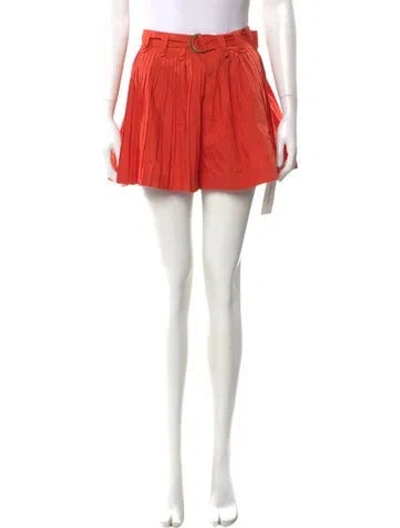 Pre-owned Ulla Johnson Mini Shorts In Orange