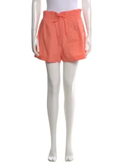 Pre-owned Ulla Johnson Mini Shorts In Orange