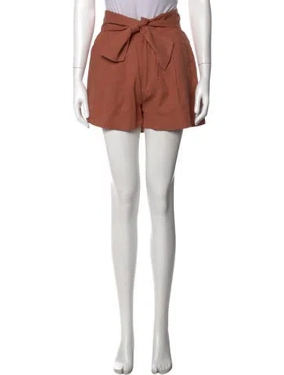 Pre-owned Ulla Johnson Mini Shorts In Orange