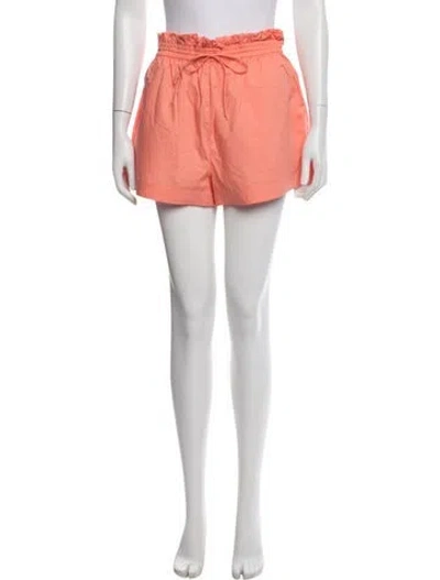 Pre-owned Ulla Johnson Mini Shorts In Orange