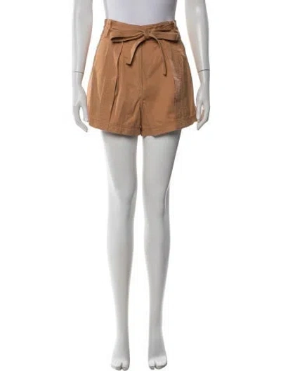 Pre-owned Ulla Johnson Mini Shorts In Orange