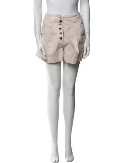 Pre-owned Ulla Johnson Mini Shorts In Pink