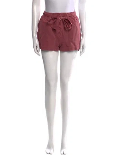 Pre-owned Ulla Johnson Mini Shorts In Pink