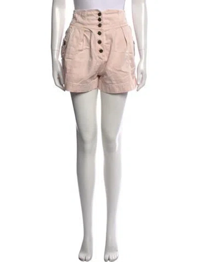 Pre-owned Ulla Johnson Mini Shorts In Pink