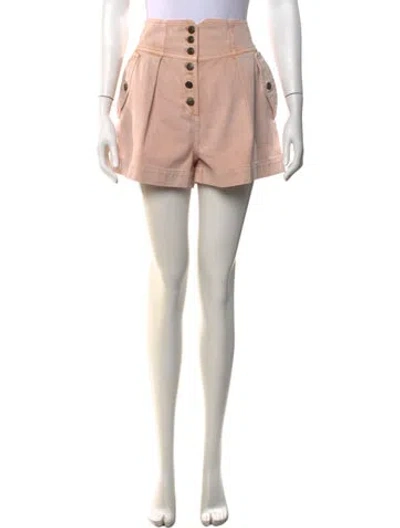 Pre-owned Ulla Johnson Mini Shorts In Pink