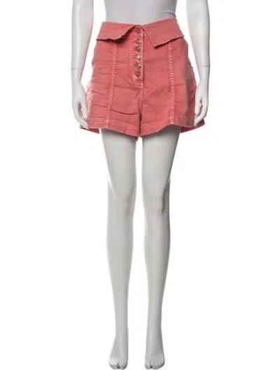 Pre-owned Ulla Johnson Mini Shorts In Pink