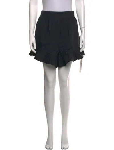 Pre-owned Ulla Johnson Mini Shorts W/ Tags In Black