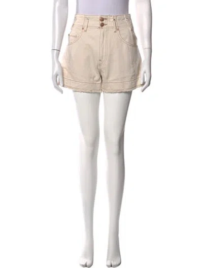 Pre-owned Ulla Johnson Mini Shorts W/ Tags In Neutrals