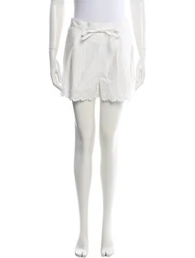 Pre-owned Ulla Johnson Mini Shorts In White