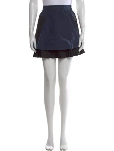 Pre-owned Ulla Johnson Mini Skirt In Black